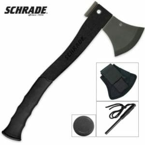 Schrade SCAXE2L Survival 15.7-Inch Hatchet